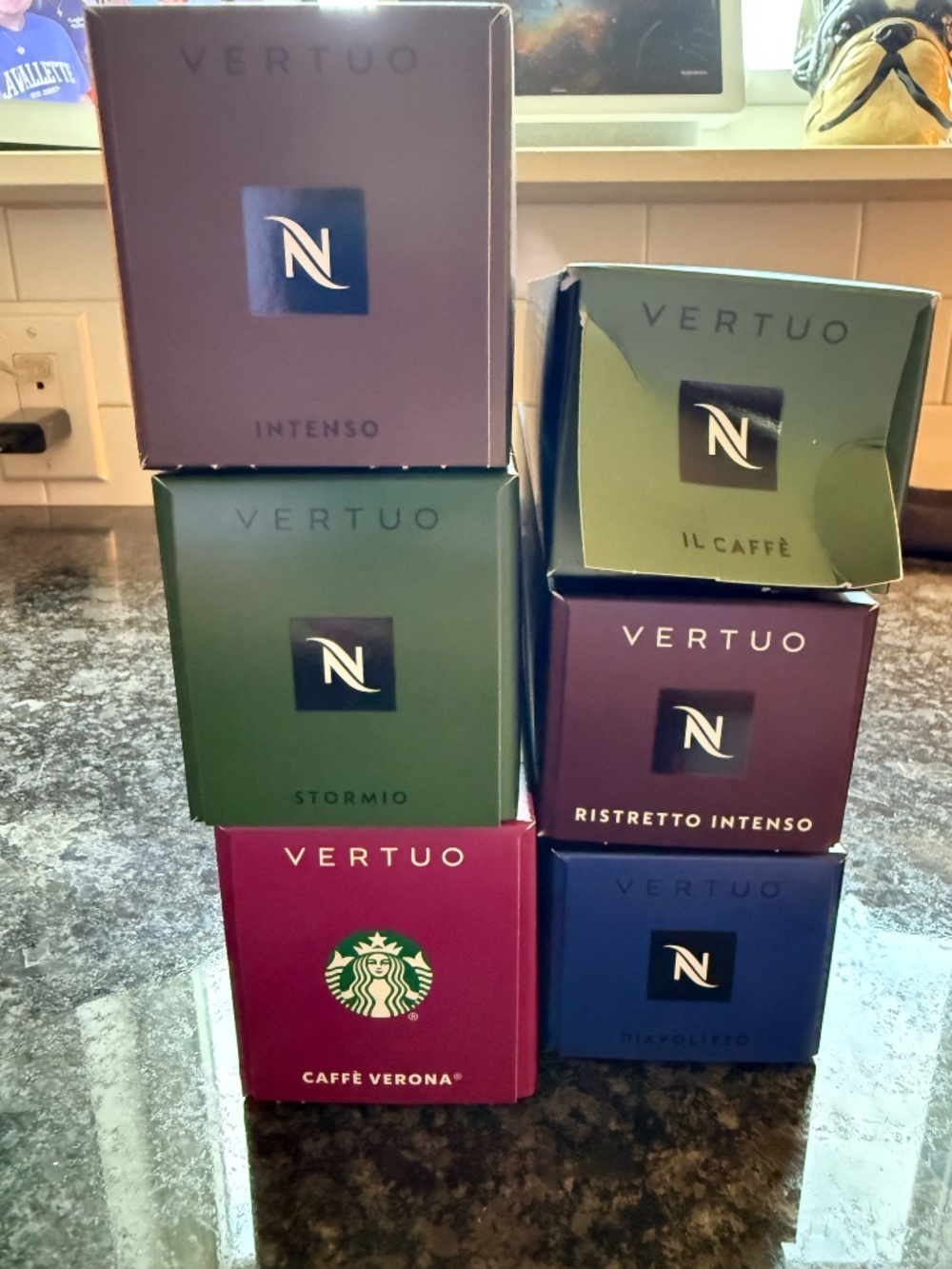 Nespresso Vertuo Variety Bundle 62 Pods Exp 2027